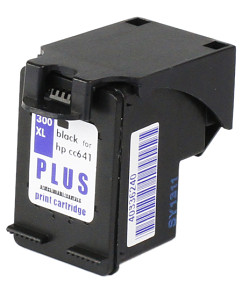 Kompatibilní inkoustová cartridge s: HP CC641EE černá č.300XL (19ml)