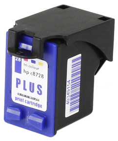 Kompatibilní inkoustová cartridge s: HP C8728 color č.28 (18ml)