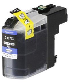 Kompatibilní inkoustová cartridge s: BROTHER LC127 XL Black s čipem (20ml)