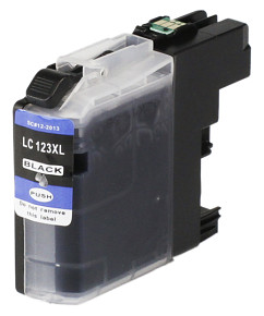 Kompatibilní inkoustová cartridge s: BROTHER LC-123 Black s čipem (20ml)