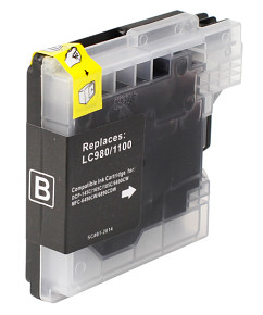 Kompatibilní inkoustová cartridge s: BROTHER LC-980 / LC-1100 Black