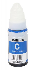 Kompatibilní nádržka s inkoustem CANON GI-490C Cyan (70ml)