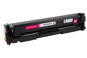 Kompatibilní laserový toner s: HP W2213A/207A Magenta (1.250str.) - bez čipu