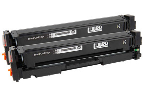 2ks Kompatibilních laserových tonerů s: HP CF400X Black (2.800str.) - 201X