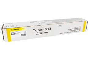 Kompatibilní laserový toner s: CANON CRG-034 Yellow