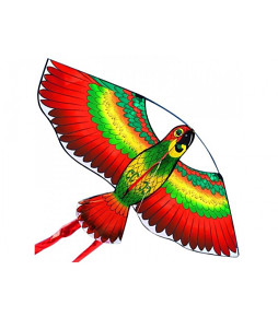 Drak - Papoušek, textil, 110x50cm